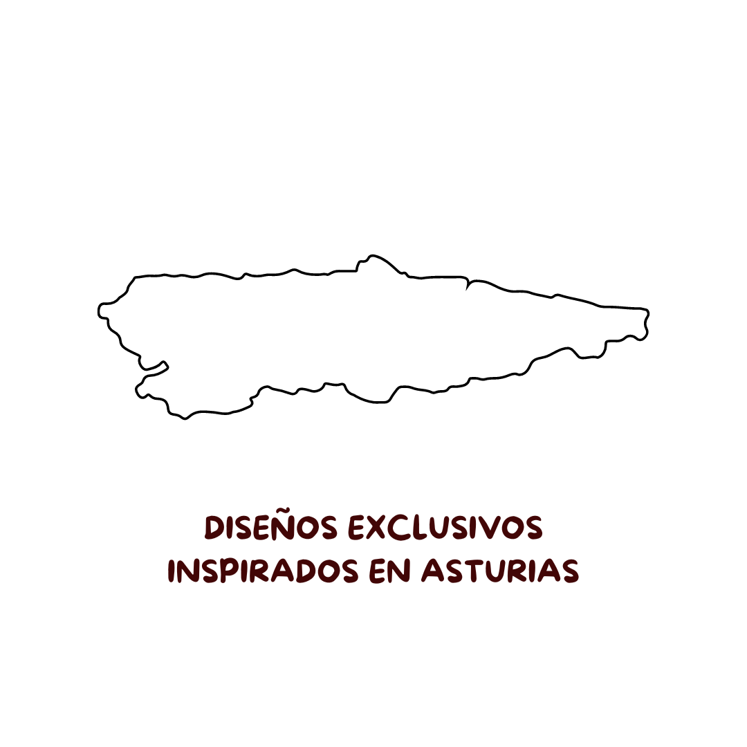 diseños exclusivos inspirados en Asturias